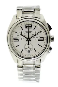 Longines Grand Vitesse Chronograph Stainless Steel Watch L3.635.4 - Picture 1 of 2