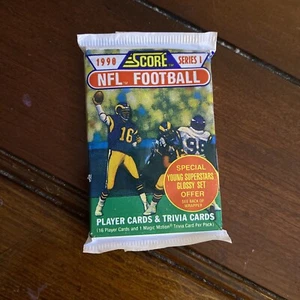 1990 Score Series 1 Football Cards - Sealed Unopened Pack - Picture 1 of 2