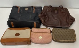 Assorted Bundle Lot of 5 Multicolor Dooney & Bourke Purse Handbags - Picture 1 of 8