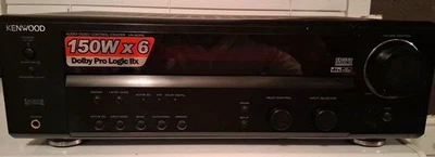 🔹 Kenwood VR-60RS AV Digital Tuner Stereo Receiver - Dolby Digital / DTS 🔹 - Image 1 of 2