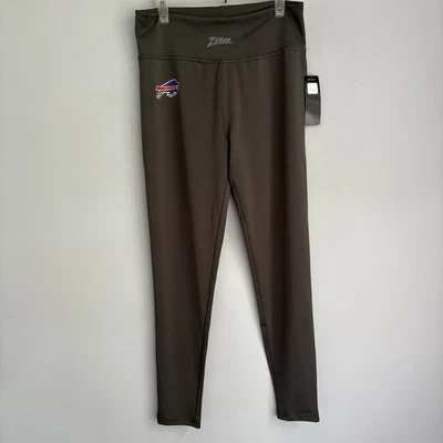 NUEVO Buffalo Bills Zubaz Gris Leggings Mujer Talla L Elástico Spandex Majestuoso NFL Foto 1 de 4