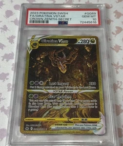 PSA 10 Giratina VSTAR GG69/GG70 SWSH Crown Zenith Insurance + Signature Card 2 - Picture 1 of 6