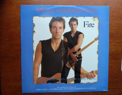 BRUCE SPRINGSTEEN Fire 12" EP 5 Tracks UK CBS 1986 NM- - Image 1 of 3