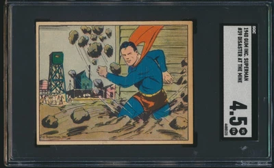 1940 SUPERMAN #39 DISASTER AT THE MINE SGC 4.5 VG-EX+ - Image 1 of 2