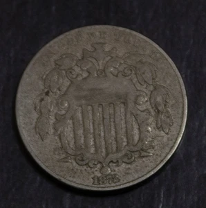 1872 Shield Nickel VF  Lot 3453 - Picture 1 of 2