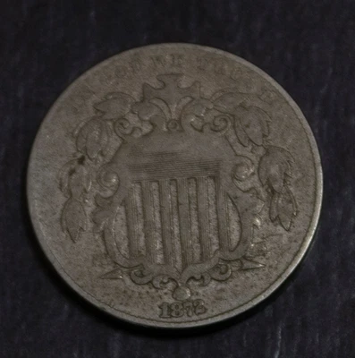 1872 Shield Nickel VF  Lot 3453 - Image 1 of 2