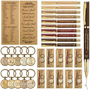 30 Pcs Christian Mothers Day Gifts Bulk 10 Bible Verse Pens 10 Scripture Book... - Picture 1 of 7