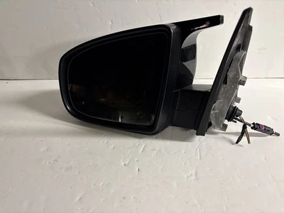 Espejo retrovisor de puerta lateral del conductor BMW X5 X6 LH 2010-2014 negro OEM Foto 1 de 4