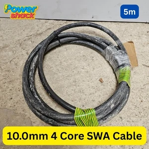 10,0 mm 4-adrig SWA - 5 Meter - Außenkabel Stahl verdrahtet gepanzert LIEFERUNG! - Bild 1 von 4