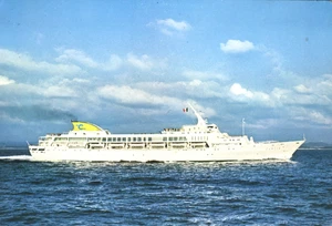 MS Italia Costa Line 1975 Werbepostkarte - Bild 1 von 2
