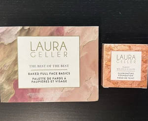 Laura Geller Best of Best Baked Full Face Basics Palette + Medium Foundation NEW - Picture 1 of 6