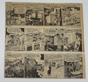 Superman Comic Strips Syndicated In 1944 By Wayne Boring - Imagen 1 de 1