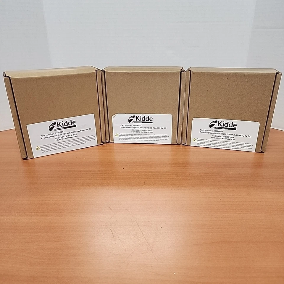 Kidde 21026051 I9050 Battery Operated Smoke Alarm - White