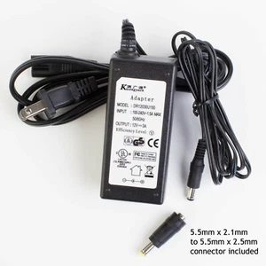 UL LISTED 12V 3A 36W LED power supply driver for LED Light + 5.5mm x 2.5mm plug - Picture 1 of 11