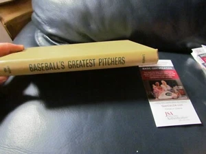 Baseball's Greatest Pitchers Book By Bob Keller HOF 62 JSA Cert - Picture 1 of 6