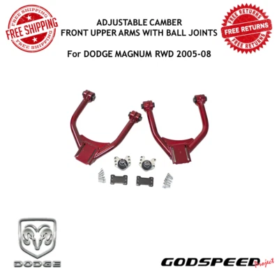 Godspeed Adj. Camber 前上臂球接头适用于 2005 - 08 道奇 Magnum RWD — 第 1/4 张图片
