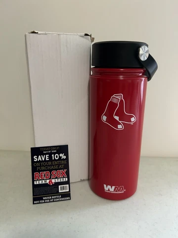 Boston Red Sox (2020) SGA Waste Managment Water Bottle Giveaway 7/9/21 Cover
