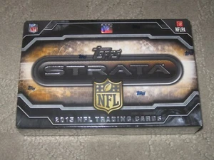 2015 Topps Strata Football Hobby Box 2 Autographs Per Box - Picture 1 of 2