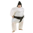 Cute  Inflatable Sumo Costume Suit with  Operated Fan Fancy Dress Q1S5