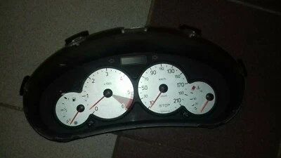 Peugeot 206 1,6 HDi Bj.98-09 Tacho (km-Stand-?) 9656696280 - Bild 1 von 4
