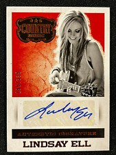 2014 PANINI COUNTRY MUSIC LINDSAY ELL #S-LE AUTOGRAPH CARD #RD 199/300 (AA)