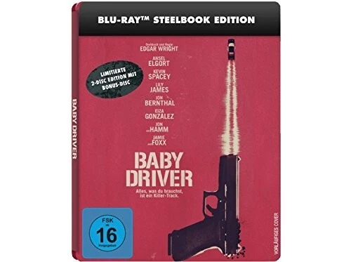 *BABY DRIVER* 2-Disc Limited Bluray Steelbook  ***NEU & OVP*** - Bild 1 von 1