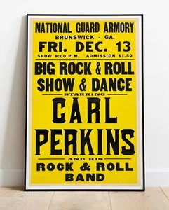 Carl Perkins 1957 / XXL Poster - 36"x24" (#518) - Picture 1 of 2
