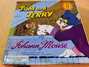 TOM AND JERRY JOHANN MOUSE SUPER 8 COLOUR SOUND 200FT 8MM CINE FILM - Bild 1 von 12