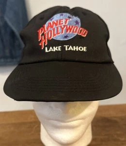 Vintage 90s Planet Hollywood Lake Tahoe Embroidered Adjustable Cap Hat - Bild 1 von 6
