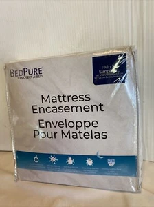 Twin XL Mattress Cover Encasement Allergen, Bugs, Mite Barrier Waterproof - Picture 1 of 14