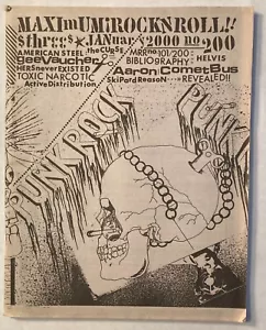 MAXIMUM ROCKNROLL Magazine #200 Jan 2000 MRR Crass, Cometbus, American Steel - Picture 1 of 2