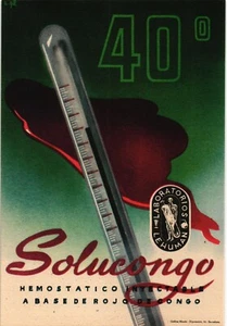 Spanien alte medizinische Werbung Solucongo (157) - Bild 1 von 2