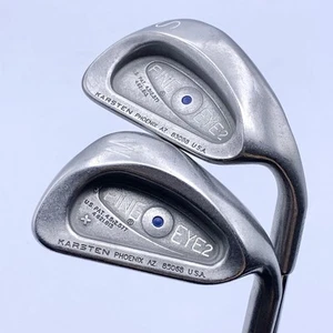 Ping Eye 2 Blue Dot Pitching & Sand Wedge PW SW Karsten ZZ-Lite RH 36” - Picture 1 of 12