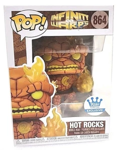 Funko Pop! Vinyl: Marvel - Hot Rocks - Funko (Exclusive) #864 - Picture 1 of 7