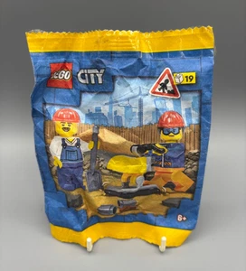 LEGO City - Building Team with Tools (952305) Minifigure Paper Bag New & Sealed - Picture 1 of 2