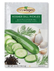 Mrs. Wage's Kosher Dill Pickle Mix (5 pk) - Picture 1 of 1