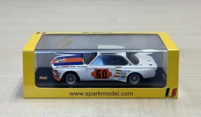 Spark 1/43 BMW CSL 1000km Spa 1973 #60 N.Lauda H.Stuck Limited 500 SB227 - Immagine 1 di 4
