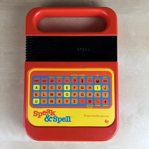 Vintage Speak N Spell By Texas Instruments Learning Game TESTED WORKS 1978 1980 - Imagen 1 de 9