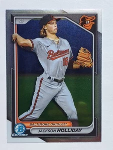 2024 Jackson Holliday Bowman Chrome Prospect Baltimore Orioles BCP-47 - Bild 1 von 2
