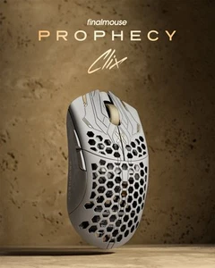 Finalmouse ULX Prophecy - Clix, Medium Wireless Mouse, Signed Box + XGrips - Bild 1 von 5