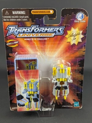Transformers Universe Dirt Boss Minicon Sellado Hasbro 2003 Tiny Tins Skyboom Foto 1 de 4