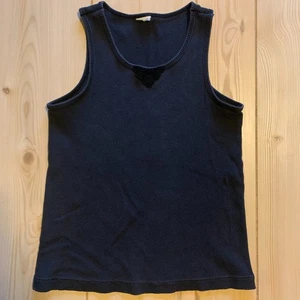 Vintage Y2K Women's Blank Sleeveless Tank Top Embroidered Size S Small - Picture 1 of 5