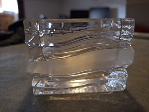 edler quadratischer Aschenbecher aus Glas - Bild 1 von 6