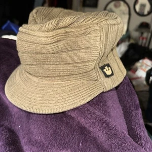 Vintage Goorin Brothers Painters Cap Tan Corduroy Hat One Size MK 3980 - Picture 1 of 21