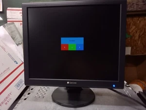 Gateway TFT1980PS+ 19" COLOR Monitor. VGA/DVI. Great Shape! w/Cables & Stand!! - Picture 1 of 8