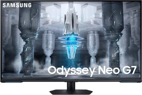 SAMSUNG 43" Odyssey Neo G7 Series 4K UHD 144Hz 1 ms LS43CG702NNXZA - Negro Foto 1 de 4