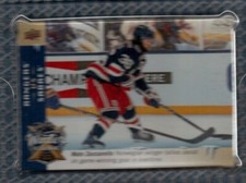 2018-19 UD Series 1 Winter Classic Jumbo Mats Zuccarello New York Rangers (II)