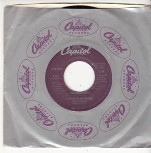 LITTLE RIVER BAND - LONESOME LOSER - ORIGINAL CAPITOL RECORDS 45 - GREAT SHAPE - Picture 1 of 2