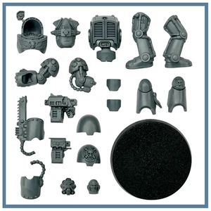 Terminator Squad Singles - Terminator B - Multi-Part - Space Marines - 40K - Picture 1 of 1