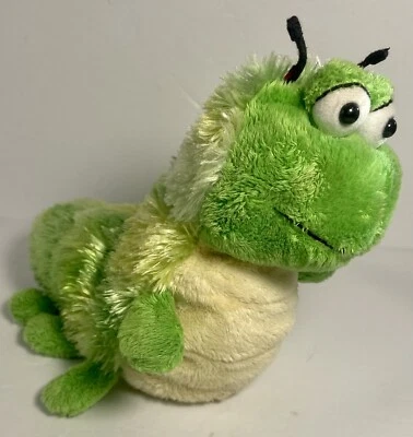 Ganz Webkinz Caterpillar Plush Stuffed Animal No HM434 Green 10 inches No Code - Image 1 of 4